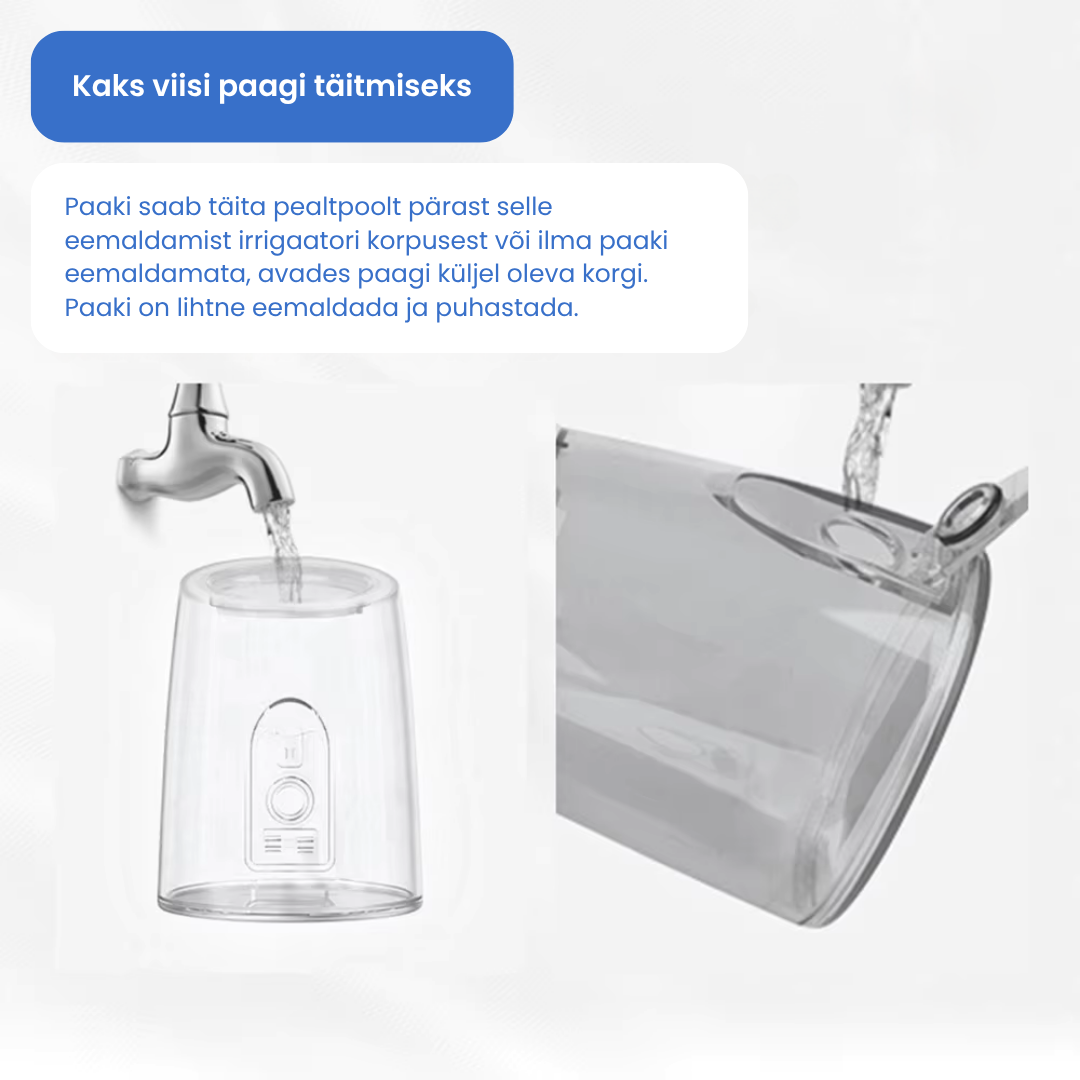 Wesmile ClearWash irrigaator - Pilt 6
