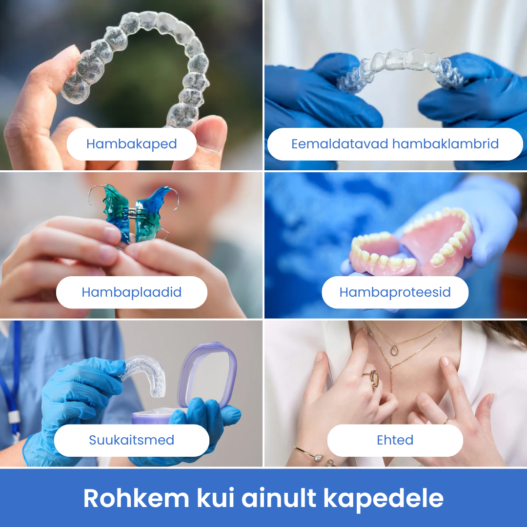 OVIA UV-lainetega ultrahelipuhasti hambakapedele - Pilt 8